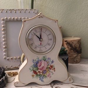 Vintage Ceramic Quartz table clock